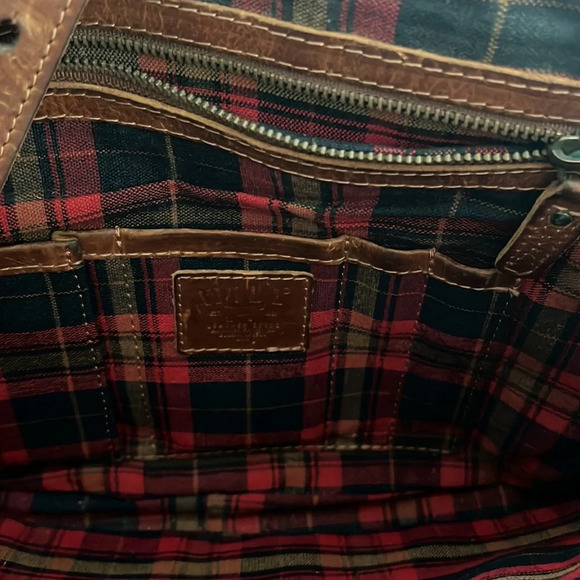 Will Leather Goods Kent Messenger Shoulder Bag Briefcase Vintage Laptop Case - Picture 7 of 10